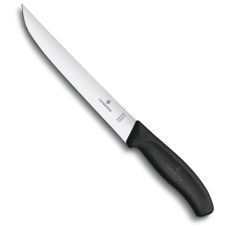 Кухонный нож Victorinox SwissClassic Carving, 18 см, с черн. ручкой, блистер