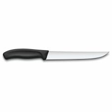 Кухонный нож Victorinox SwissClassic Carving, 18 см, с черн. ручкой, блистер