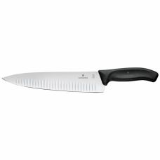 Кухонный нож Victorinox SwissClassic Carving, 25 см, с черн. ручкой, блистер