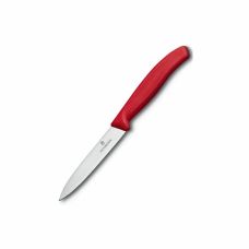 Кухонный нож Victorinox SwissClassic Paring, 10 см, с красн. ручкой