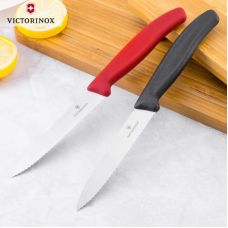 Кухонный нож Victorinox SwissClassic Paring, 10 см, с красн. ручкой