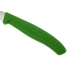 Кухонный нож Victorinox SwissClassic Paring, 8 см, с зелен. ручкой