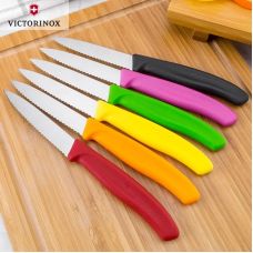 Кухонний ніж Victorinox SwissClassic Paring, 8 см, з чорн. ручкою