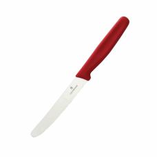 Кухонный нож Victorinox Standard Tomato&Table, 11 см, с красн. ручкой