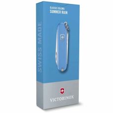 Ніж Victorinox Classic SD Colors Summer Rain 58мм/7функ/синій