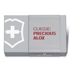 Нож Victorinox Classic SD Precious Alox Iconic Red 58мм/5функ/рифл/красный