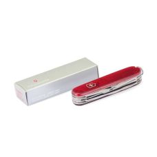 Нож Victorinox Climber 91мм/14функ/прозрачный красный