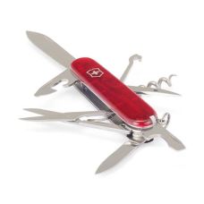 Нож Victorinox Climber 91мм/14функ/прозрачный красный