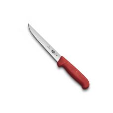 Кухонный нож Victorinox Fibrox Boning, 15 см, с красн. ручкой