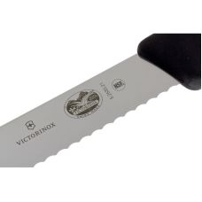 Кухонный нож Victorinox Fibrox Bread для хлеба, 21 см, с черн. ручкой