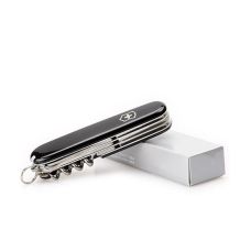 Ніж Victorinox Huntsman 91мм/15функ/чорний