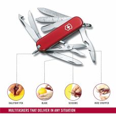 Нож Victorinox Minichamp 58мм/16функ/красный