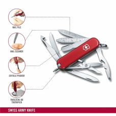 Нож Victorinox Minichamp 58мм/16функ/красный
