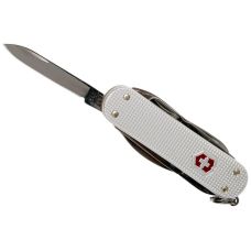 Ніж Victorinox Minichamp Alox 58мм/15функ/рифл/сріблястий