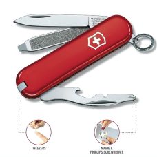 Нож Victorinox Rally 58мм/9функ/красный