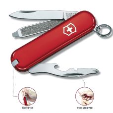 Нож Victorinox Rally 58мм/9функ/красный