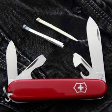 Ніж Victorinox Recruit 84мм/10функ/червоний, блістер