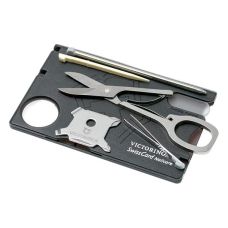 Набір Victorinox Swisscard Nailcare 82х54х4мм/13функ/прозорий чорний