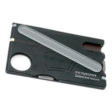 Набір Victorinox Swisscard Nailcare 82х54х4мм/13функ/прозорий чорний