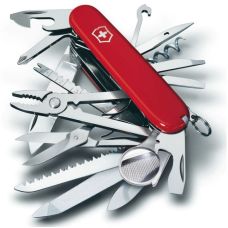 Ніж Victorinox Swisschamp 91мм/33функ/червоний