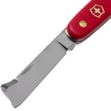 Нож Victorinox Budding Combi садовый 100мм/2функ/матовый красный