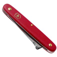Нож Victorinox Budding Combi садовый 100мм/2функ/матовый красный