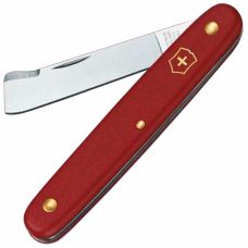 Нож Victorinox Budding Combi садовый 100мм/2функ/матовый красный