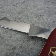 Ніж Victorinox Budding Combi 2 садовий 100мм/3функ/матовий червоний, блістер