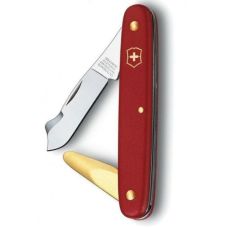 Ніж Victorinox Budding Combi 2 садовий 100мм/3функ/матовий червоний, блістер