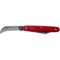 Нож Victorinox Budding-Pruning 3 садовый 100мм/3функ/матовый красный, блистер