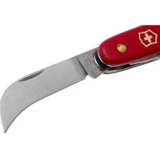 Нож Victorinox Budding-Pruning 3 садовый 100мм/3функ/матовый красный, блистер