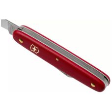 Нож Victorinox Budding-Pruning 3 садовый 100мм/3функ/матовый красный, блистер