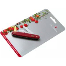 Ніж Victorinox Budding-Pruning 3 садовий 100мм/3функ/матовий червоний, блістер