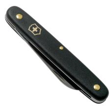 Ніж Victorinox Floral садовий 100мм/1функ/матовий чорний, блістер