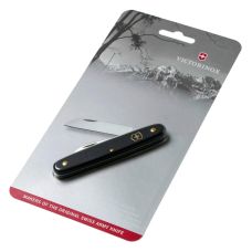 Ніж Victorinox Floral садовий 100мм/1функ/матовий чорний, блістер