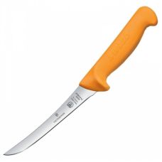 Кухонный нож Victorinox Swibo Boning, 16 см, полугибкий, с желт. ручкой