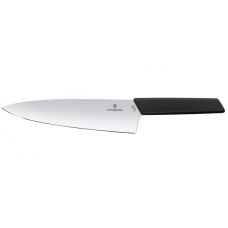 Кухонный нож Victorinox Swiss Modern Carving, 20 см, с черн. ручкой, блистер