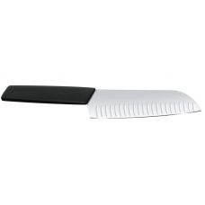 Кухонний ніж Victorinox Swiss Modern Santoku, 17 см, рифл., з чорн. ручкою, блістер