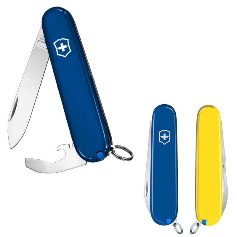 Нож Victorinox Bantam Ukraine 84 мм/8 функций/сине-желтый