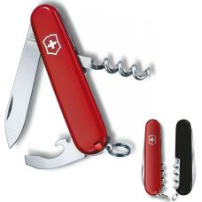 Ніж Victorinox Waiter Ukraine 84мм/9функ/червоно-чорний