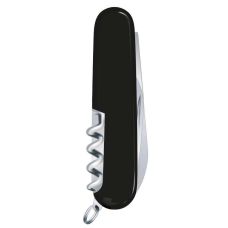 Ніж Victorinox Waiter Ukraine 84мм/9функ/червоно-чорний