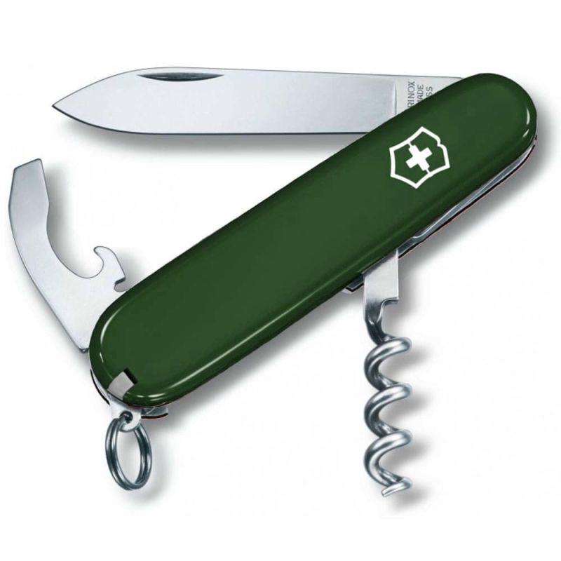 Нож Victorinox Waiter 84мм/9функ/зеленый
