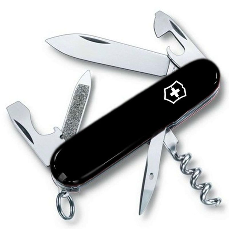 Ніж Victorinox Sportsman 84мм/13функ/чорний