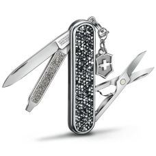 Нож Victorinox Classic SD Brilliant Crystal 58 мм/5 функций/черный
