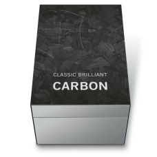 Нож Victorinox Classic SD Brilliant Carbon 58 мм/5 функций/черный