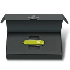 Ніж Victorinox Classic SD Electric Yellow 58 мм/5 функцій/рифл/яскраво-жовтий