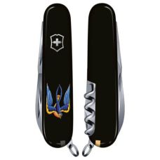 Нож Victorinox Spartan Ukraine 91мм/12функ/Трезубец-ласточка/черный