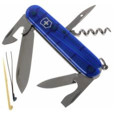 Нож Victorinox Spartan 91мм/12функ/прозрачный синий