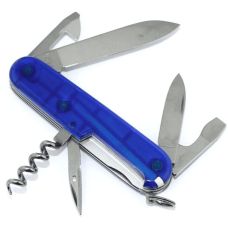 Нож Victorinox Spartan 91мм/12функ/прозрачный синий