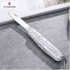 Нож Victorinox Spartan 91 мм/12 функ/прозрачный серебристый, блистер